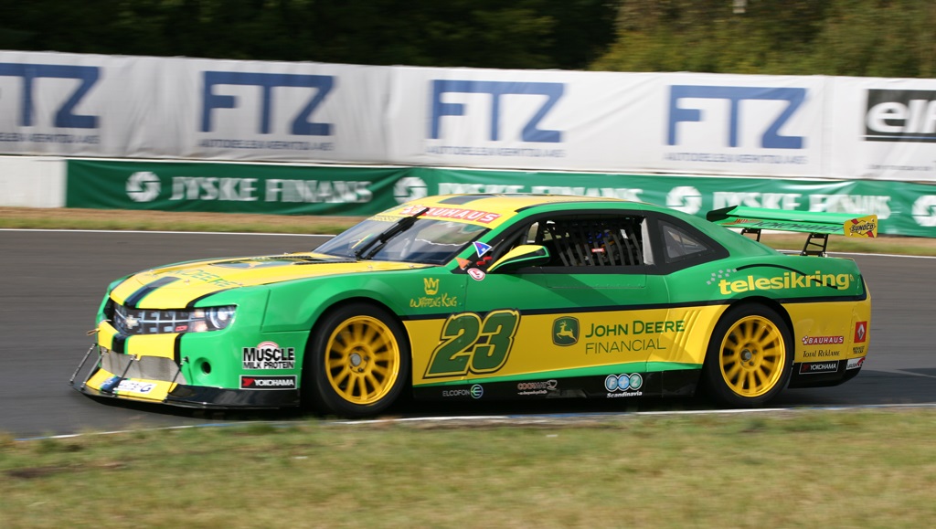Jan Magnussen kørte sig til P3 i kvalifikationen
(Foto: Motorsporten.dk)